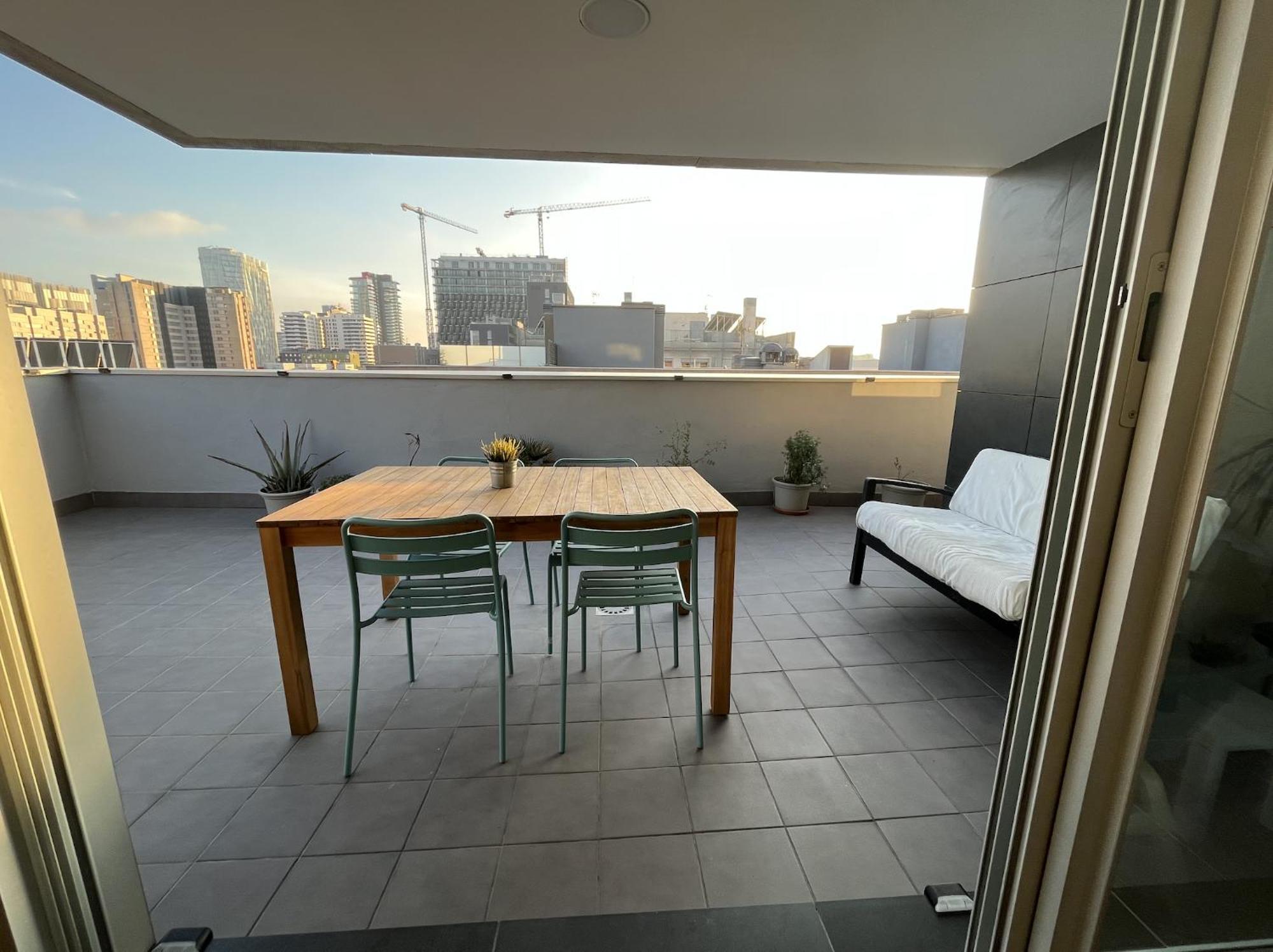 סנט אדריה דה בסוס Beach & Culture Barcelona Port Forum Penthouse Apartment מראה חיצוני תמונה