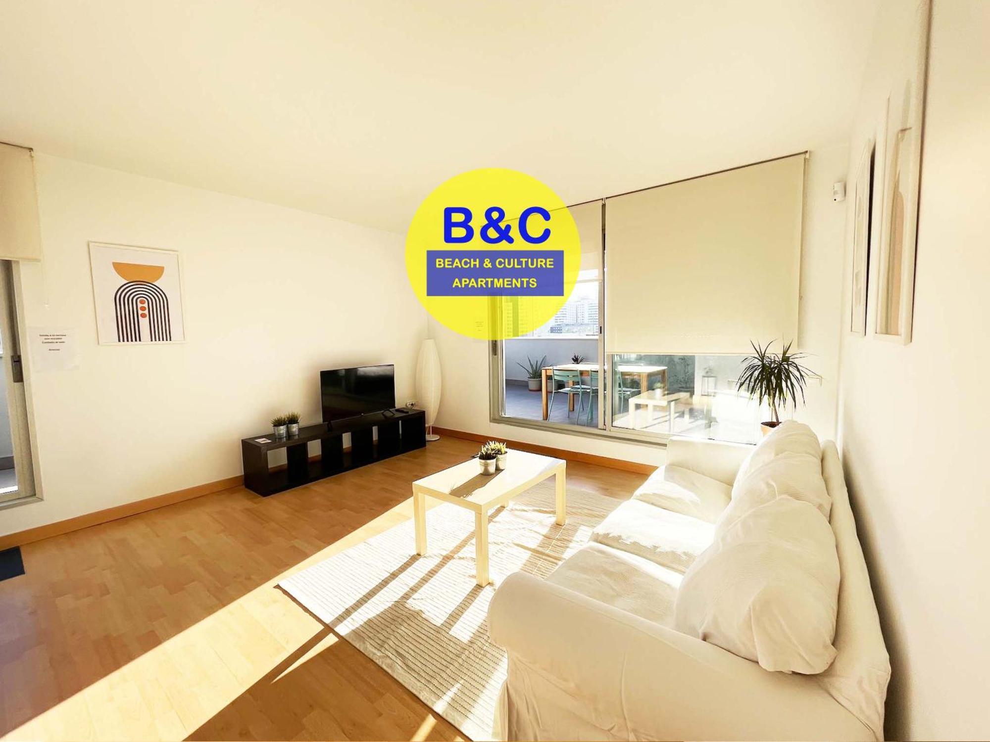 סנט אדריה דה בסוס Beach & Culture Barcelona Port Forum Penthouse Apartment מראה חיצוני תמונה